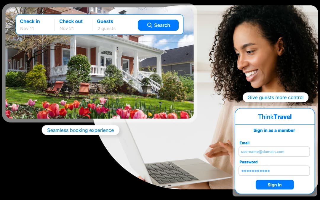 Graphic images that represent ThinkWeb websites